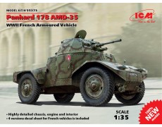 Французький бронеавтомобіль Другої світової війни Panhard 178 AMD-35 (ICM 35373)