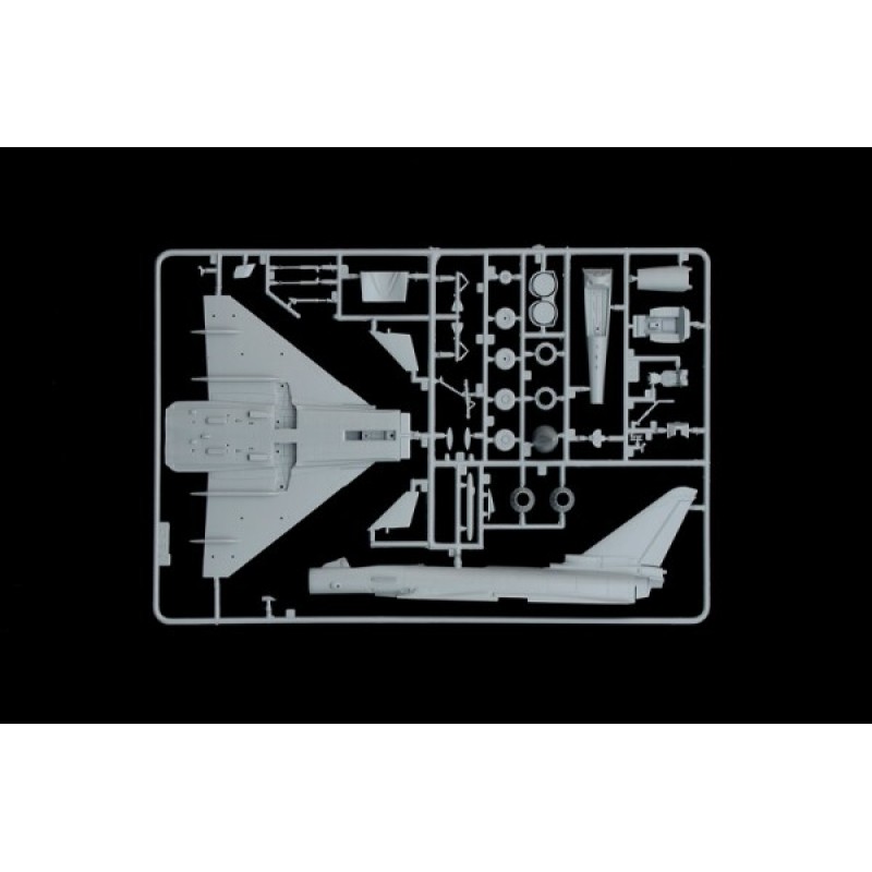 Сборная модель самолета Сборная модель 1:72 самолет Eurofighter 2000 Тайфун (двухместный ) Италери 1340 1:72