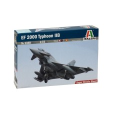 Сборная модель 1:72 самолет Eurofighter 2000 Тайфун (двухместный ) Италери 1340