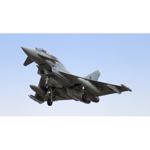Збірна модель літака Збірна модель 1:72 літак Eurofighter 2000 Typhoon (двомісний) Italeri 1340 1:72