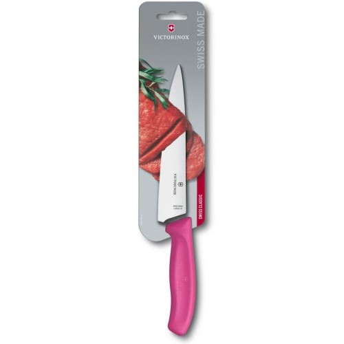 Обробний ніж Victorinox SWISS CLASSIC 19см рожев 6.8006.19L5B