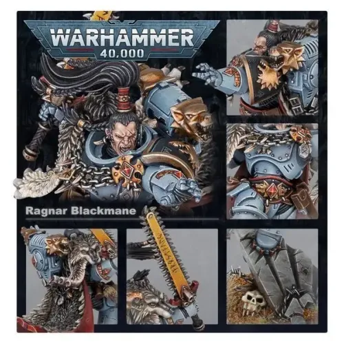 Набор миниатюр WARHAMMER 40000: SPACE WOLVES - RAGNAR BLACKMANE