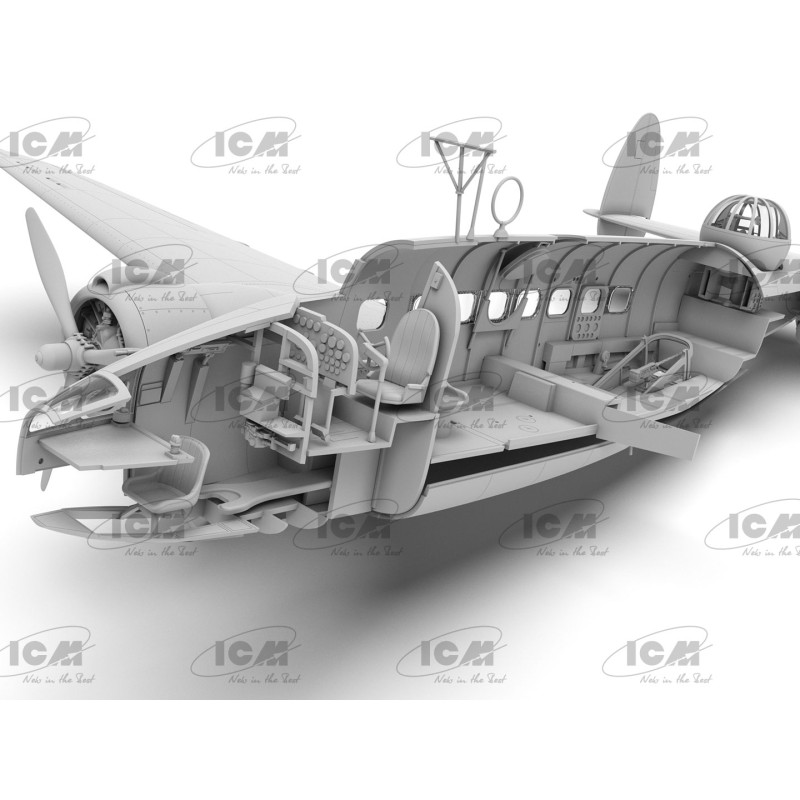 Збірна модель літака літак Lockheed Hudson Mk III – масштаб 1:48 (48331) 1:48