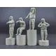 Збірна модель 1:35 Фігури радянський танковий екіпаж (Зимова уніформа) 1970-80р. Miniart 37063