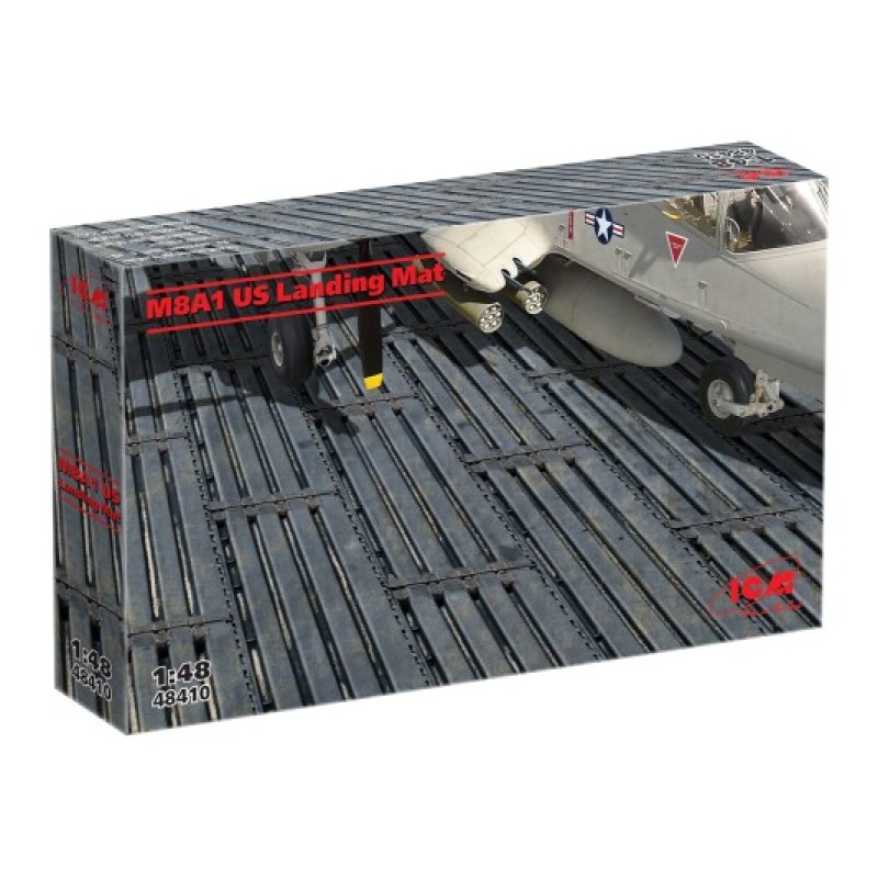 Збірна модель 1:48 Набір аеродромне покриття США M8A1 ICM 48410