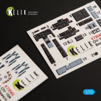 OV-10A Bronco 3D декаль интерьер для комплекта ICM 1:72 КЕЛИК K72042