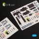 OV-10A Bronco 3D декаль інтер'єр для комплекту ICM 1:72 KELIK K72042