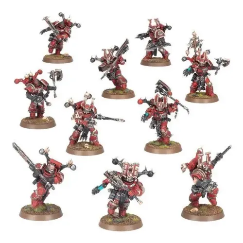 Набір мініатюр WARHAMMER 40000: WORLD EATERS - KHORNE BERSERKERS