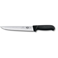 Обробний ніж для м'яса Victorinox FIBROX 20см чорн 5.5523.20
