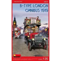 Сборная модель 1:35 Лондонский омнибус типа B 1919 года МиниАрт 38031