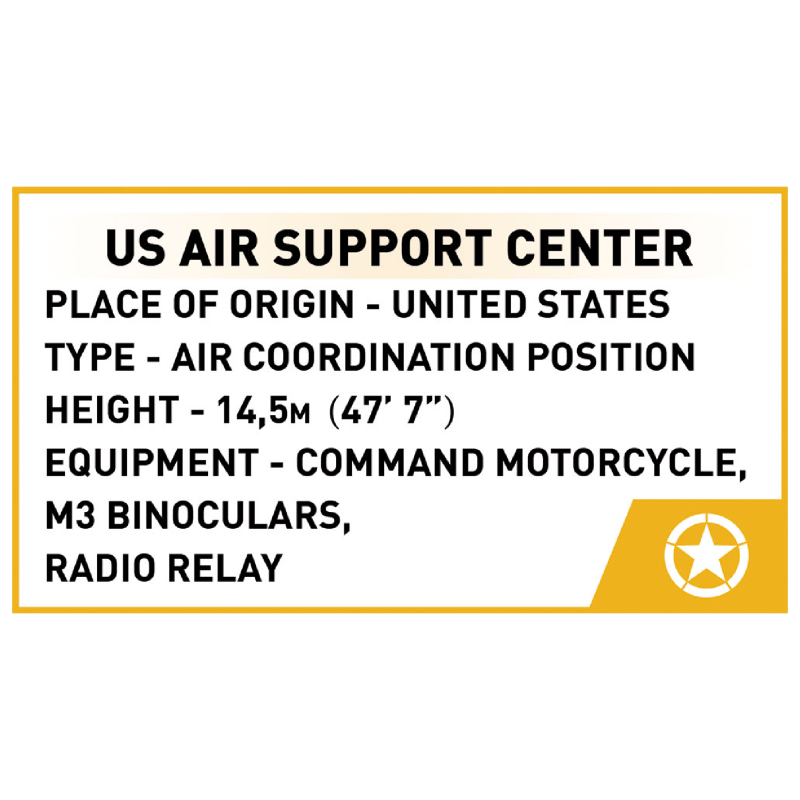 Конструктор COBI Company of Heroes 3 USA Центр Авіапідтримки, 652 деталі