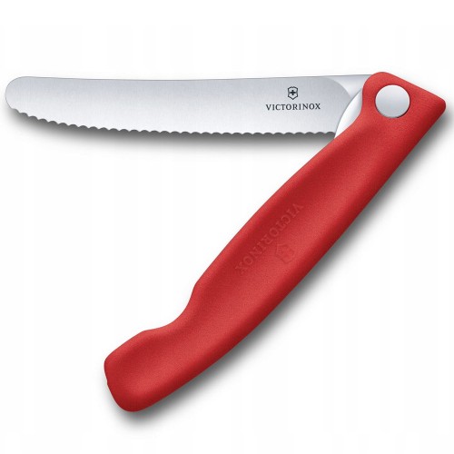 Складаний ніж для пікніка Victorinox Swiss Classic 11см хвил черв 6.7831.FC1