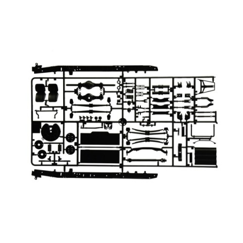 Збірна модель 1:24 вантажний автомобіль: тягач IVECO Turbostar 190.48 Special Італері 3926