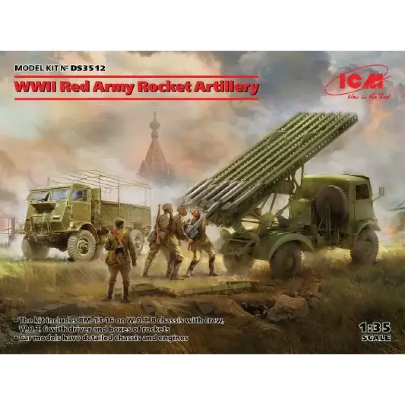 Реактивная артиллерия Красной Армии IIМВ (две модели в наборе)