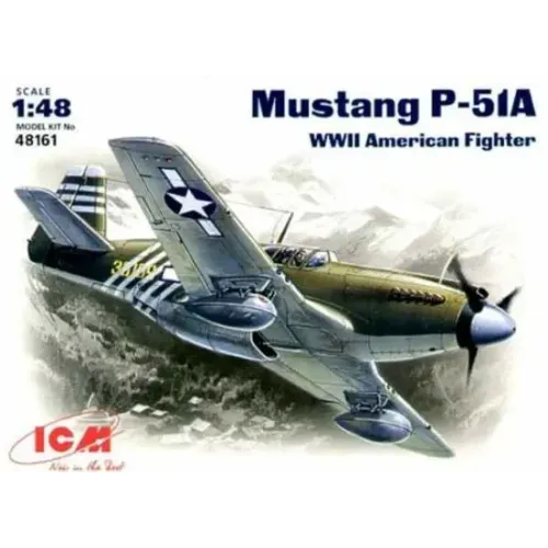 Збірна модель літака Mustang P-51А 1:48