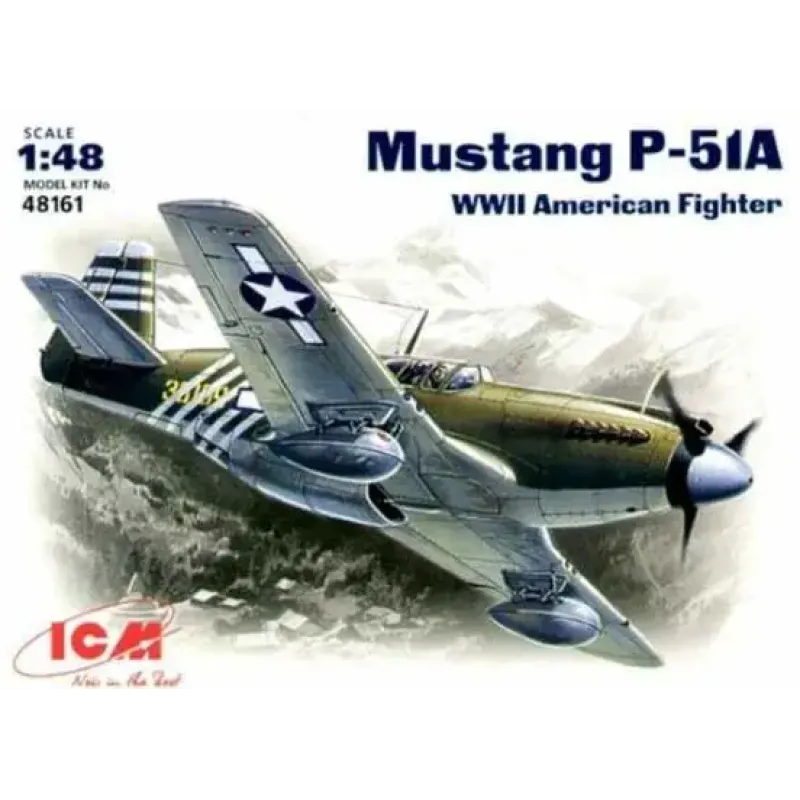 Збірна модель літака Mustang P-51А 1:48