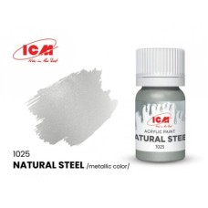 Акриловая краска Natural Steel : Сталь ICM1025
