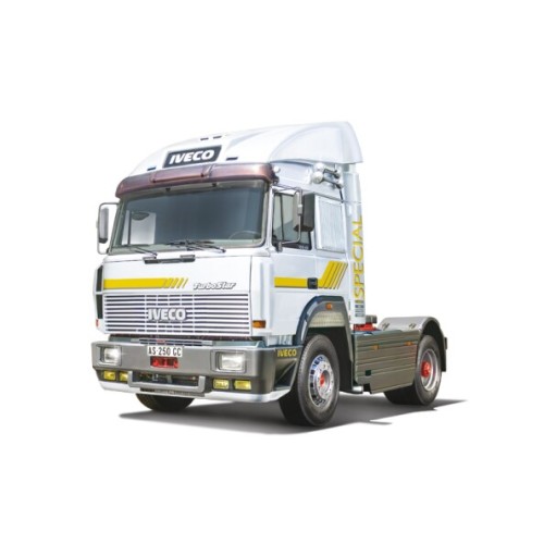 Збірна модель 1:24 вантажний автомобіль: тягач IVECO Turbostar 190.48 Special Італері 3926