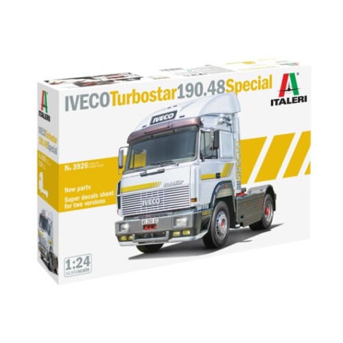 Збірна модель 1:24 вантажний автомобіль: тягач IVECO Turbostar 190.48 Special Італері 3926