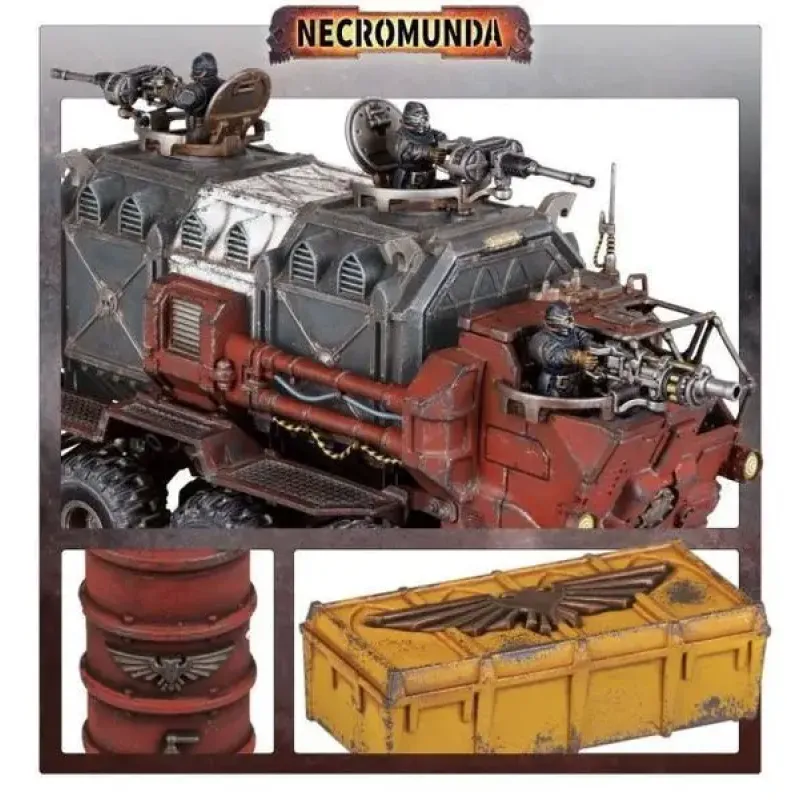 Миниатюра WARHAMMER 40000: NECROMUNDA - CARGO-8 - RIDGEHAULER