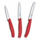 Набір ножів для чищення овочів Victorinox Swiss Classic 3 ножа черв 6.7111.34C1