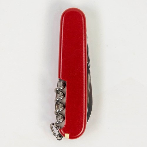 Складаний ніж Victorinox SPARTAN MAT червоний матовий лак з жовт.лого 1.3603.M0008p