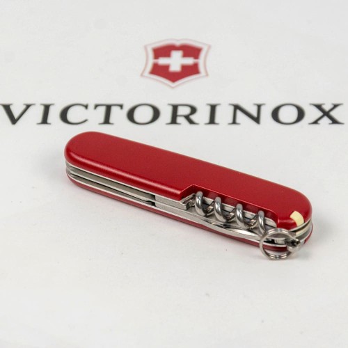 Складаний ніж Victorinox SPARTAN MAT червоний матовий лак з жовт.лого 1.3603.M0008p