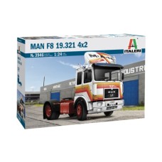 Сборная модель 1:24 грузовой автомобиль : тягач Ман F8 19.321 4x2 Италери 3946