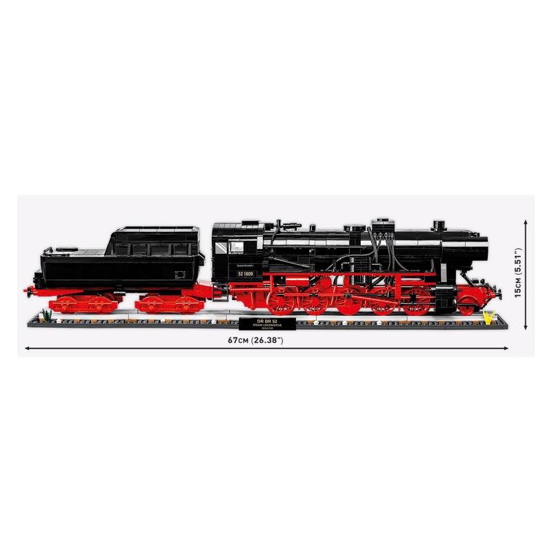 Конструктор COBI Локомотив DRB Class 52 Ексклюзивний набір масштаб 1:35, 2623 деталей
