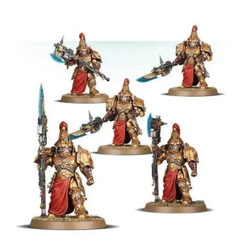 Набор миниатюр WARHAMMER 40000: ADEPTUS CUSTODES - CUSTODIAN WARDENS