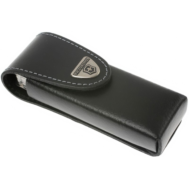 Мультитул Victorinox SWISSTOOL 3.0323.L + черный кожаный чехол