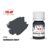 Акрилова фарба German Grey : Німецький сірий ICM1038
