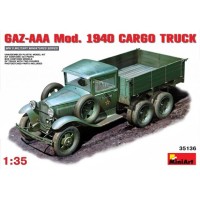 Збірна модель 1:35 Вантажний автомобіль ГАЗ-ААА зр. 1940 р. MiniArt 35136