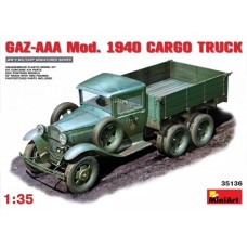 Збірна модель 1:35 Вантажний автомобіль ГАЗ-ААА зр. 1940 р. MiniArt 35136