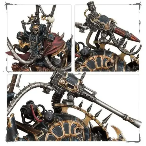 Мініатюра WARHAMMER 40000: CHAOS SPACE MARINES - LORD DISCORDANT ON HELSTALKER