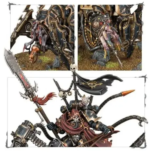 Мініатюра WARHAMMER 40000: CHAOS SPACE MARINES - LORD DISCORDANT ON HELSTALKER