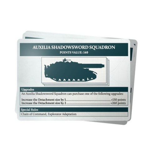 Карти THE HORUS HERESY: LEGIONS IMPERIALIS - DEVASTATION OF TALLARN ARMY CARDS