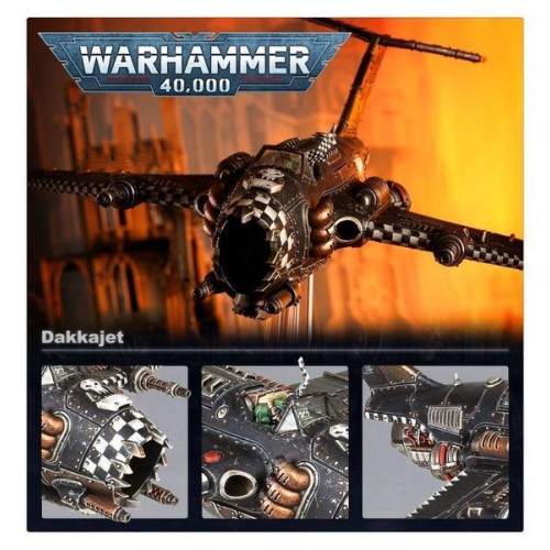 Мініатюра WARHAMMER 40000: ORKS - DAKKAJET