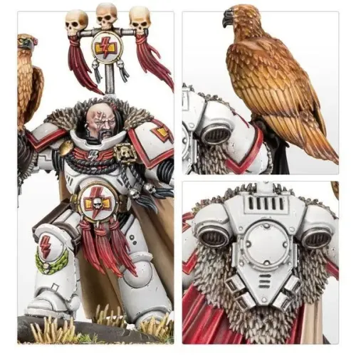 Миниатюра WARHAMMER 40000: WHITE SCARS - KORSARRO KHAN