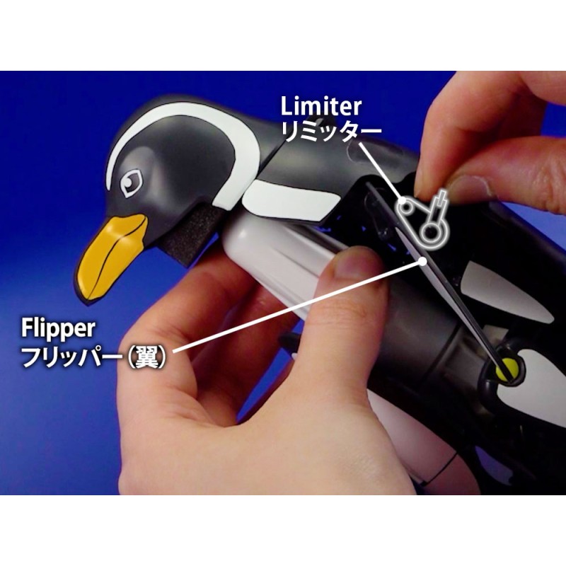 Збірна модель Tamiya – Ходячий і плаваючий пінгвін | Walking & Swimming Penguin (70259)