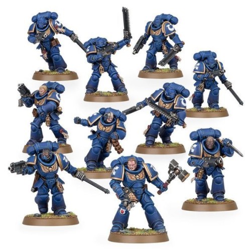 Space Marines Набор миниатюр WARHAMMER 40000: SPACE MARINES - ASSAULT INTERCESSORS