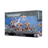 Набор миниатюр WARHAMMER 40000: ADEPTUS CUSTODES - ALLARUS CUSTODIANS