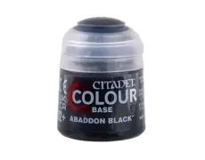 Фарба Citadel BASE: ABADDON BLACK 12ML
