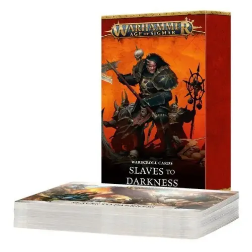 Карти WARSCROLL CARD: SLAVES TO DARKNESS (ENG)