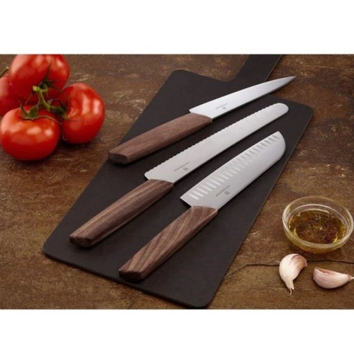 Обробний ніж Victorinox SWISS MODERN 22см дерев’ян 6.9010.22G