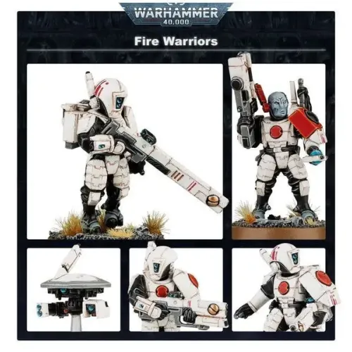 Набор миниатюр WARHAMMER 40000: TAU EMPIRE - FIRE WARRIORS