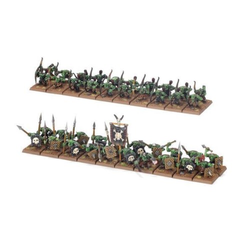 Набор миниатюр ORC & GOBLIN TRIBES: GOBLIN MOB