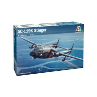 Cборная модель 1:72 Самолет AC-119K Stinger Италери 1468
