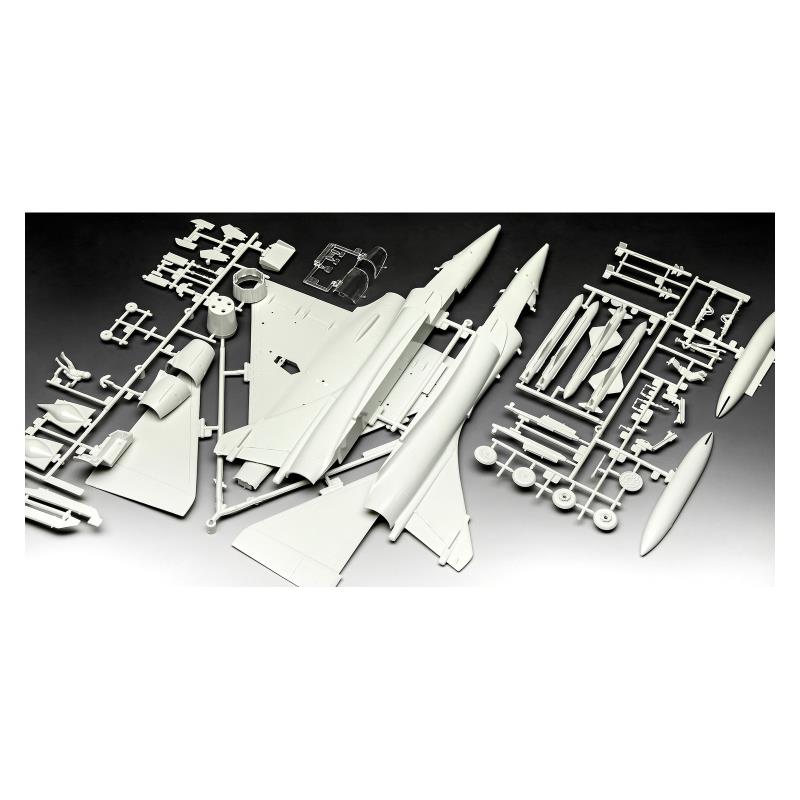 Збірна модель літака Збірна модель-копія Revell Літак Dassault Mirage 2000C , рів 5, м: 1:48 1:48