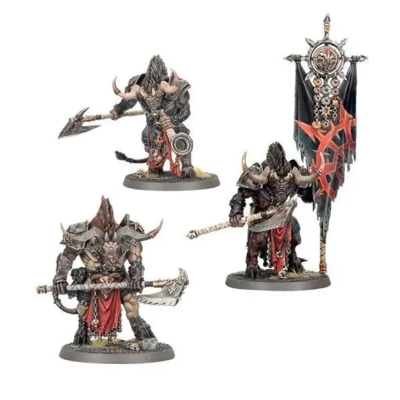 Набор миниатюр AGE OF SIGMAR: SLAVES TO DARKNESS - OGROID THERIDONS